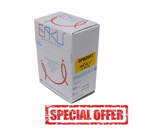 Eaku Detox needles (16X7mm) 07/25