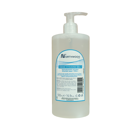 Northwood - Alcohol Gel Hand Sanitiser - 500ml